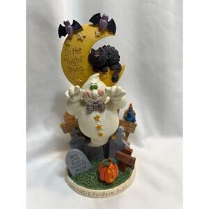 Center Street Design Kristin Cook Boo-Ford and Pumpkin Puss Halloween Figure